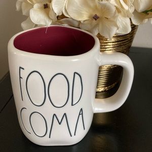 Rae Dunn FOOD COMA Mug